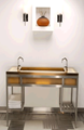 Cast Resin Console with EBB® Basin