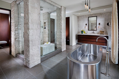 Stainless Steel Soaking Tubs, Insulated Freestanding Bathtubs